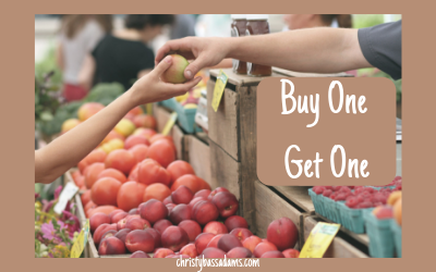 March 27,2019: Buy One Get One