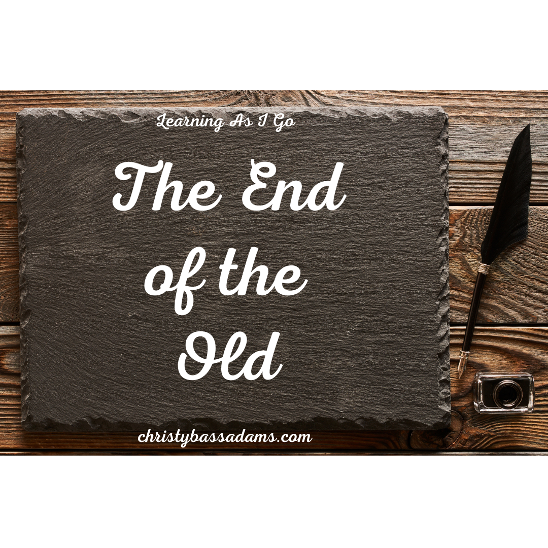January 13, 2021: The End of the Old